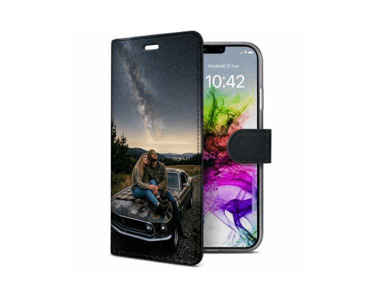 Etui iPhone 14 Plus personnalisé en Simili