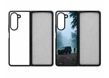 Coque Samsung Galaxy Z Fold 5 personnalisée en silicone avec photo