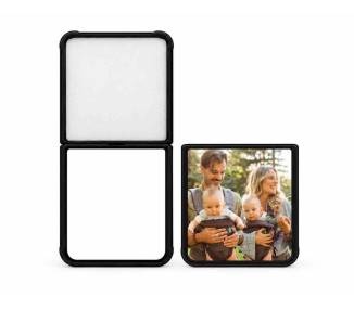 Coque Samsung Galaxy Z Flip 7 personnalisée en silicone avec photo