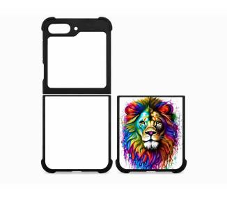 Coque Samsung Galaxy Z Flip 5 personnalisée en silicone avec photo
