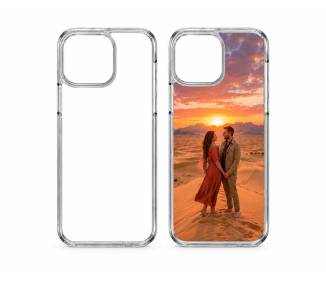 Coque iPhone 14 Pro personnalisée avec photo en PVC transparent