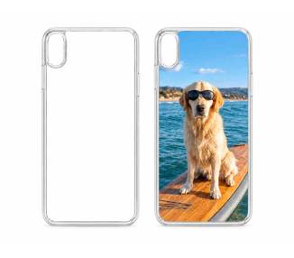 Coque PVC rigide transparent iPhone XS Max