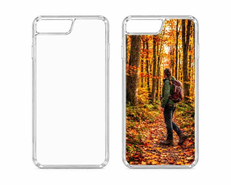 Coque PVC rigide transparent iPhone 7 Plus / 8 Plus